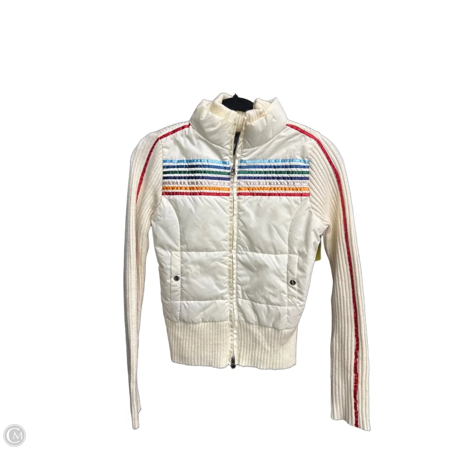 Vest Sweater By Takeout In Cream, Size: M