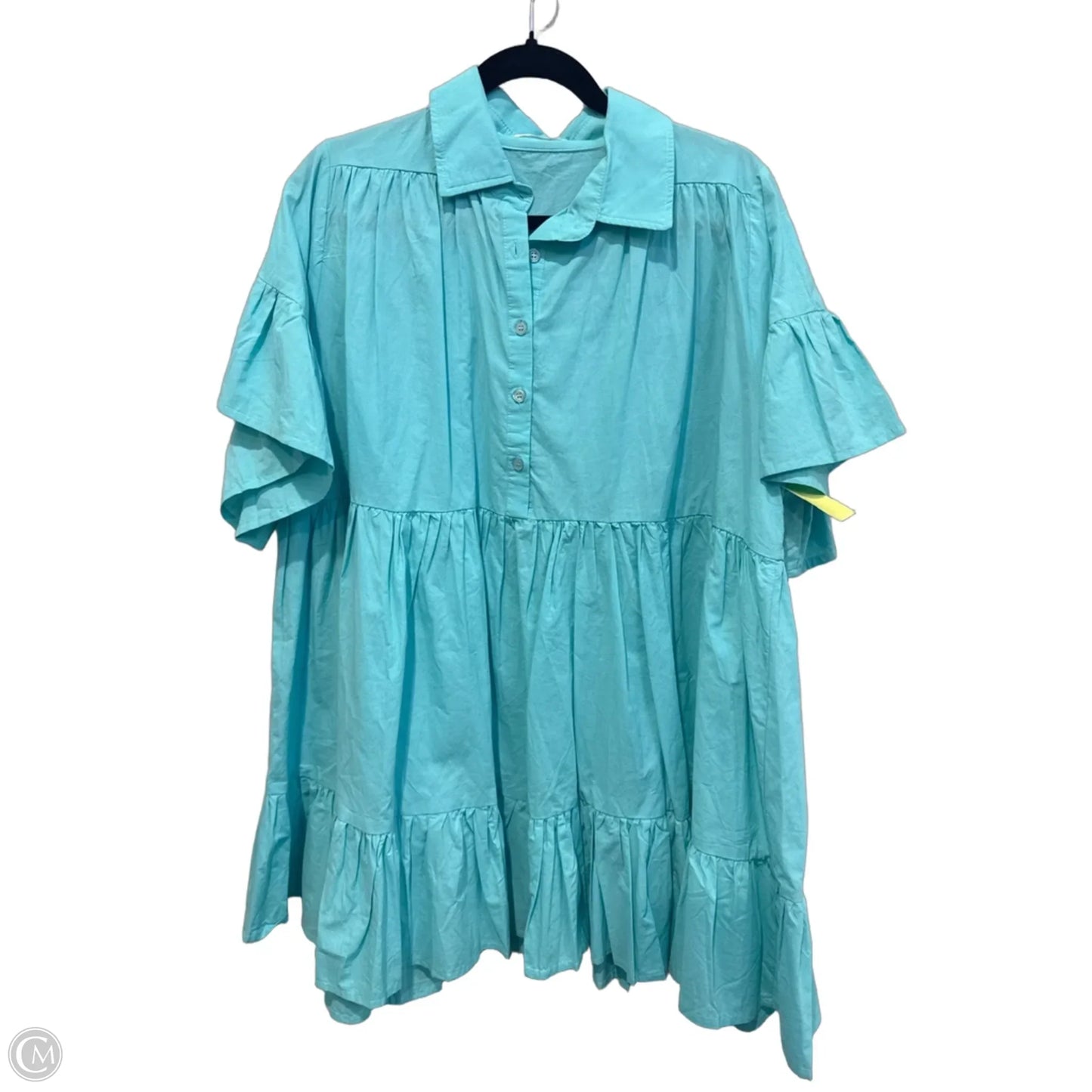 Dress Casual Midi By Clothes Mentor In Teal, Size: S