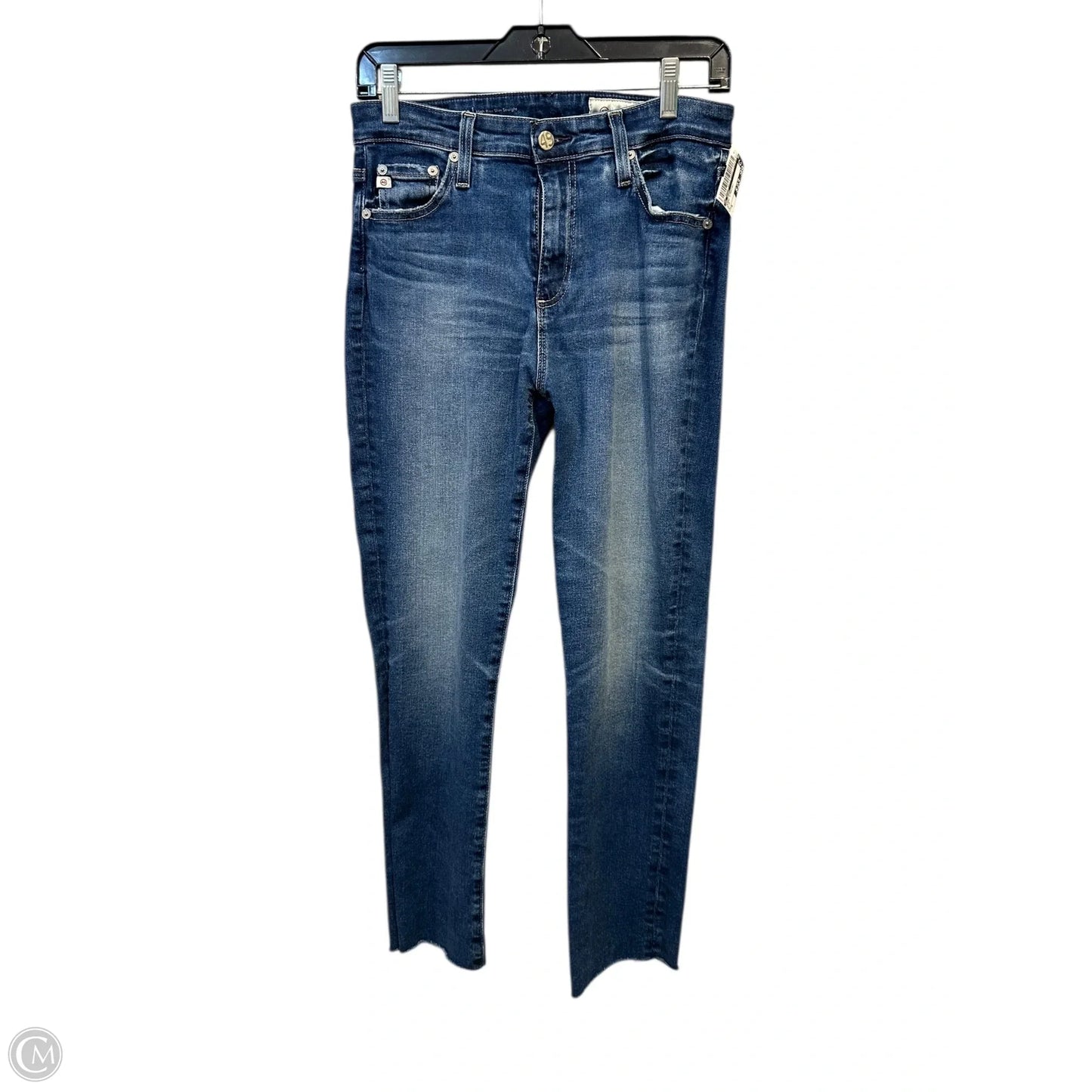 Jeans Straight By Ag Jeans In Blue, Size: 6