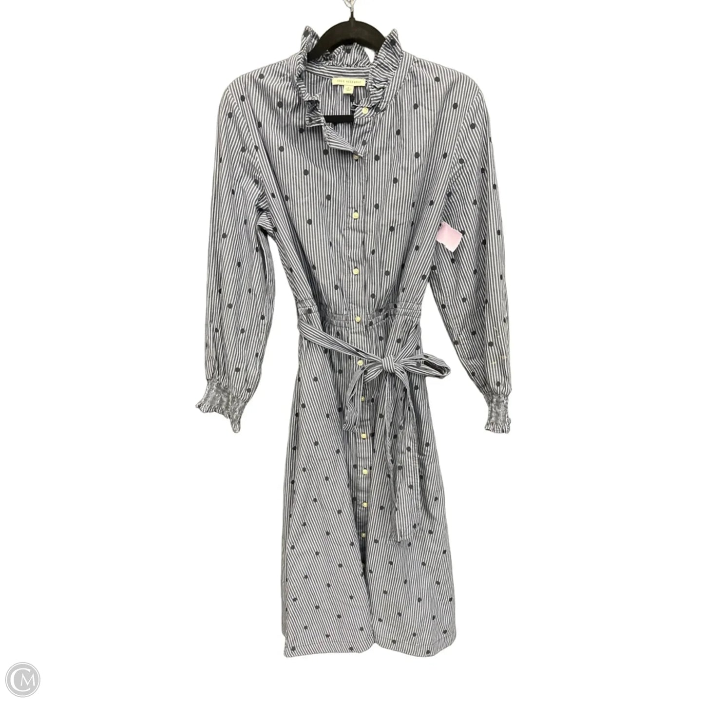 Dress Casual Maxi By Free Assembly In Striped Pattern, Size: L