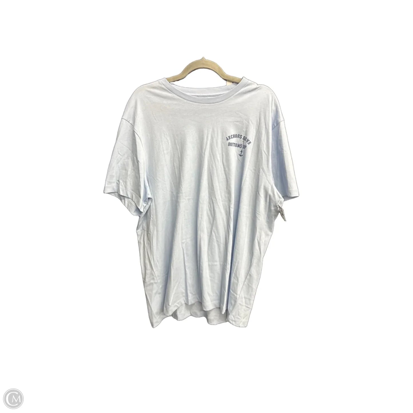 Top Short Sleeve Basic By J. Crew In Blue, Size: Xl
