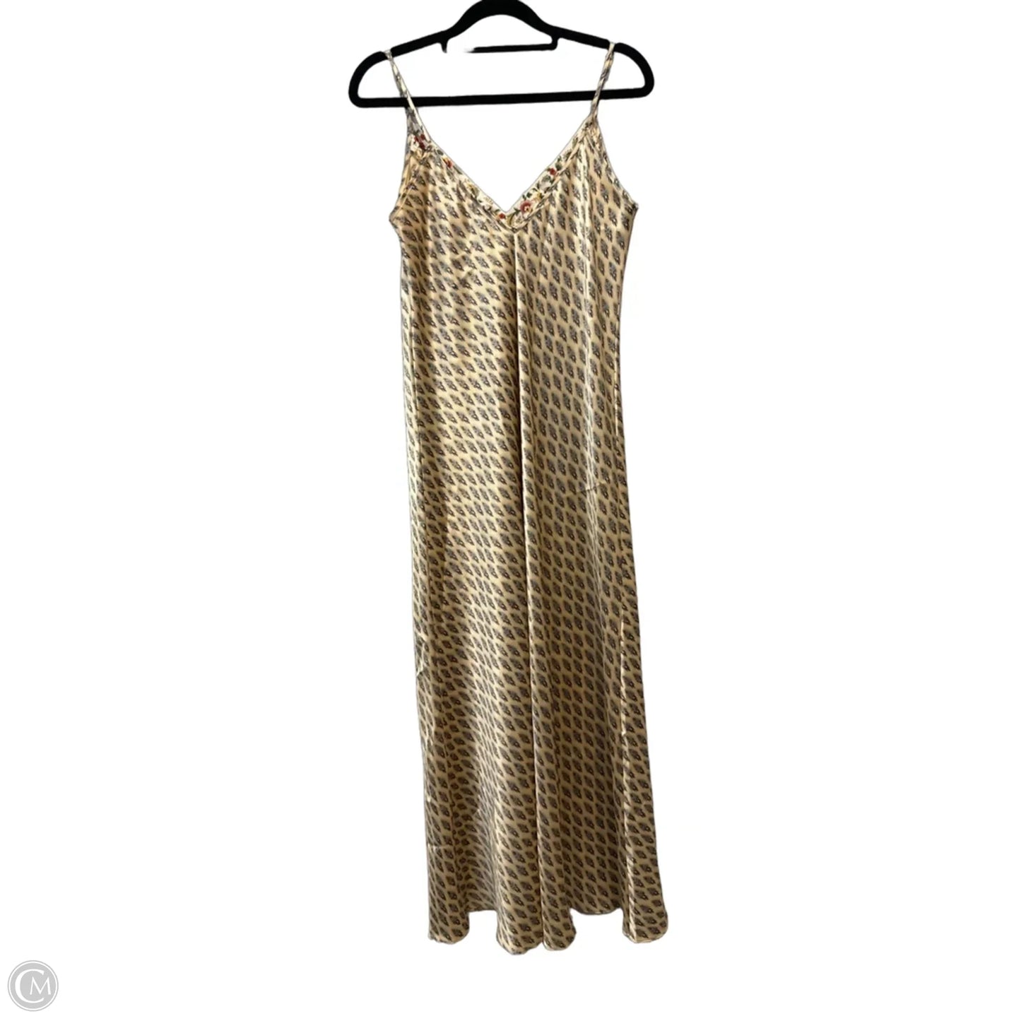 Dress Luxury Designer By Oscar De La Renta In Geometric Pattern, Size: S