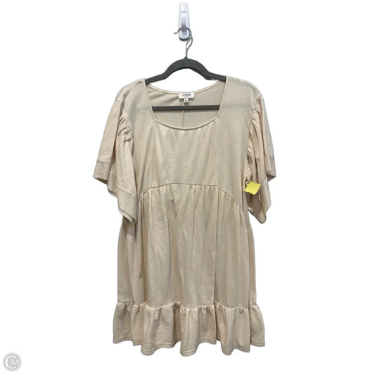 Dress Casual Short By Umgee In Cream, Size: S