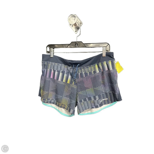 Athletic Shorts By Patagonia In Blue & Yellow, Size: M