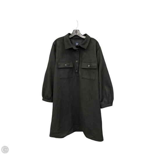 Dress Casual Midi By Gap In Black, Size: Xxl
