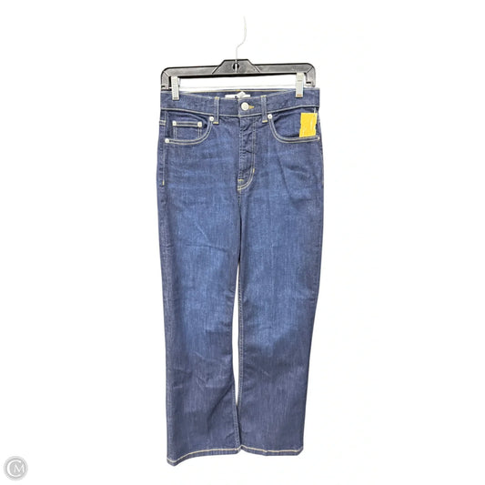 Jeans Straight By Spanx In Blue Denim, Size: 10