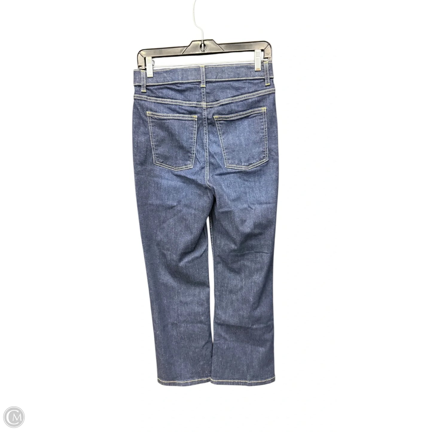 Jeans Straight By Spanx In Blue Denim, Size: 10