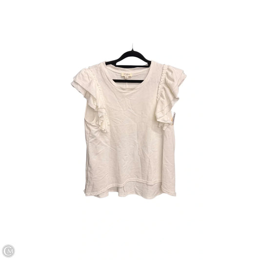 Top Sleeveless By Umgee In White, Size: S
