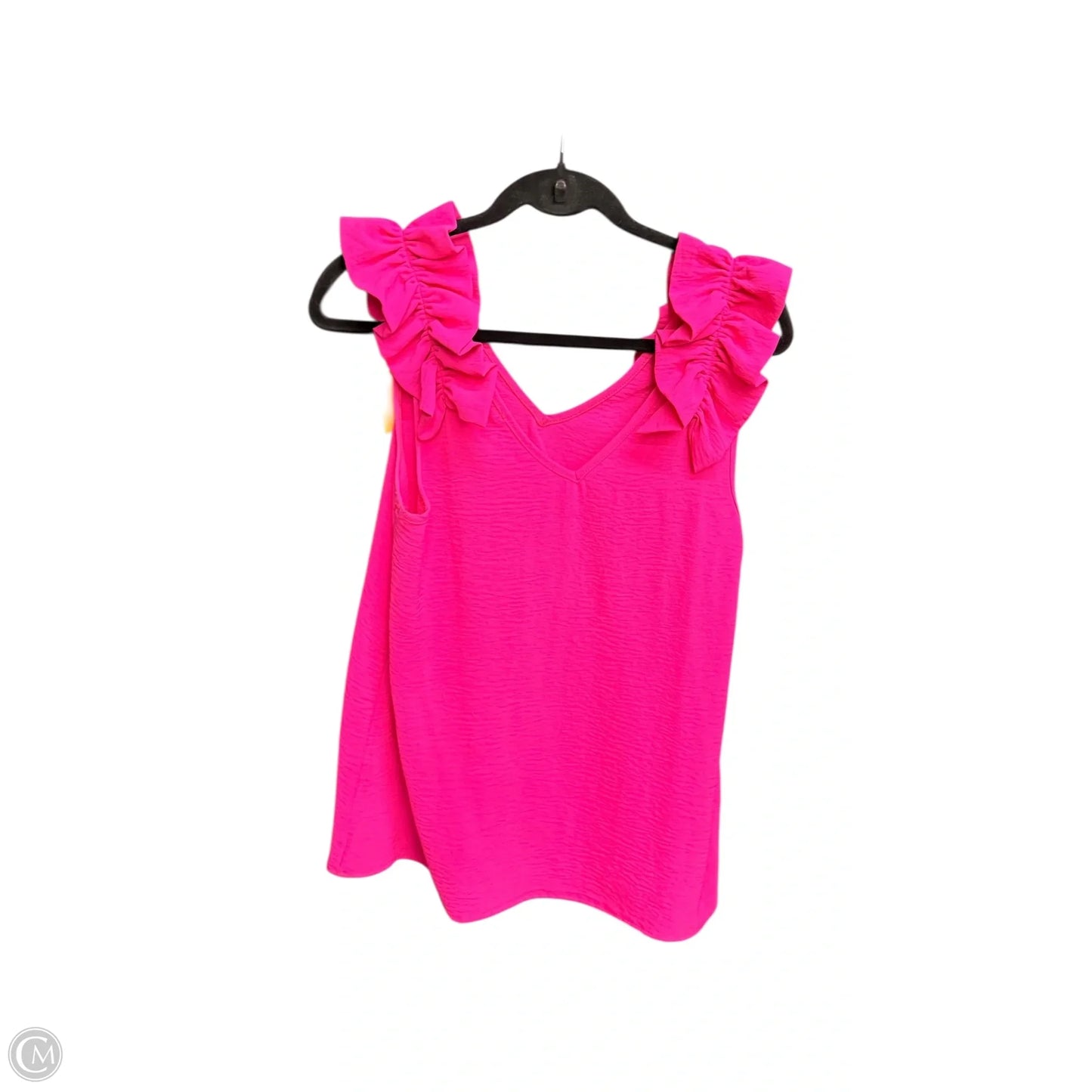 Top Sleeveless By Entro In Pink, Size: S