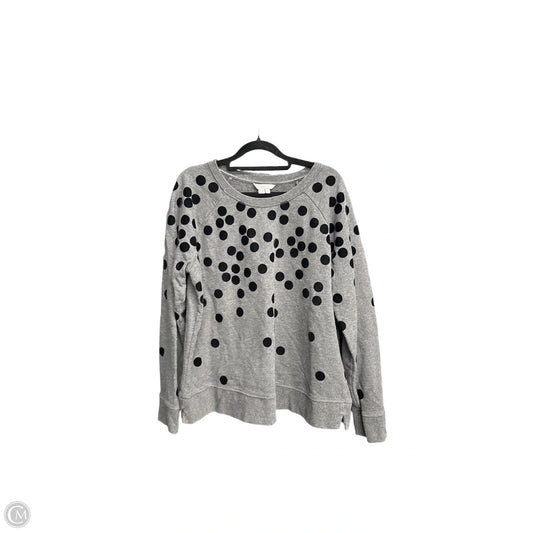 Top Long Sleeve By Boden In Grey, Size: L