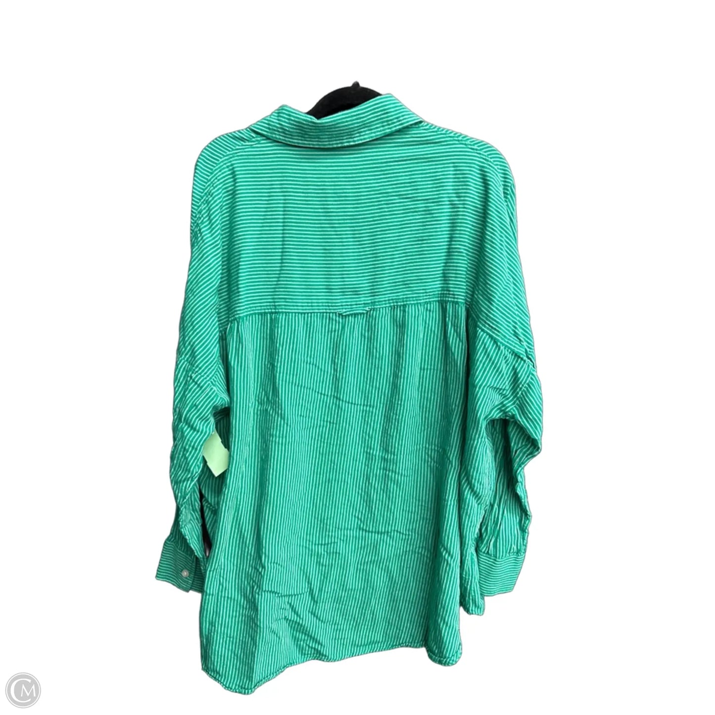 Top Long Sleeve By Copper Key In Green, Size: S