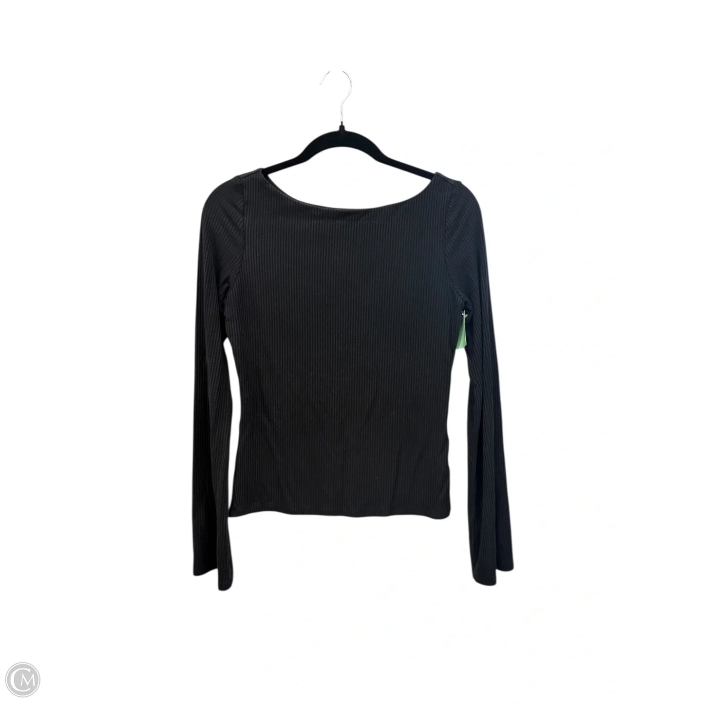 Top Long Sleeve By Clothes Mentor In Black, Size: S