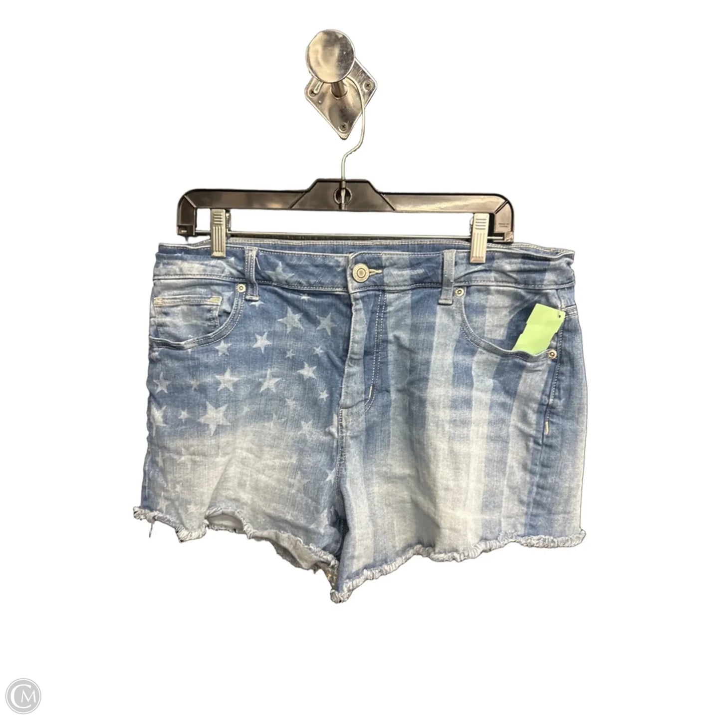 Shorts By Maurices In Blue Denim, Size: 16