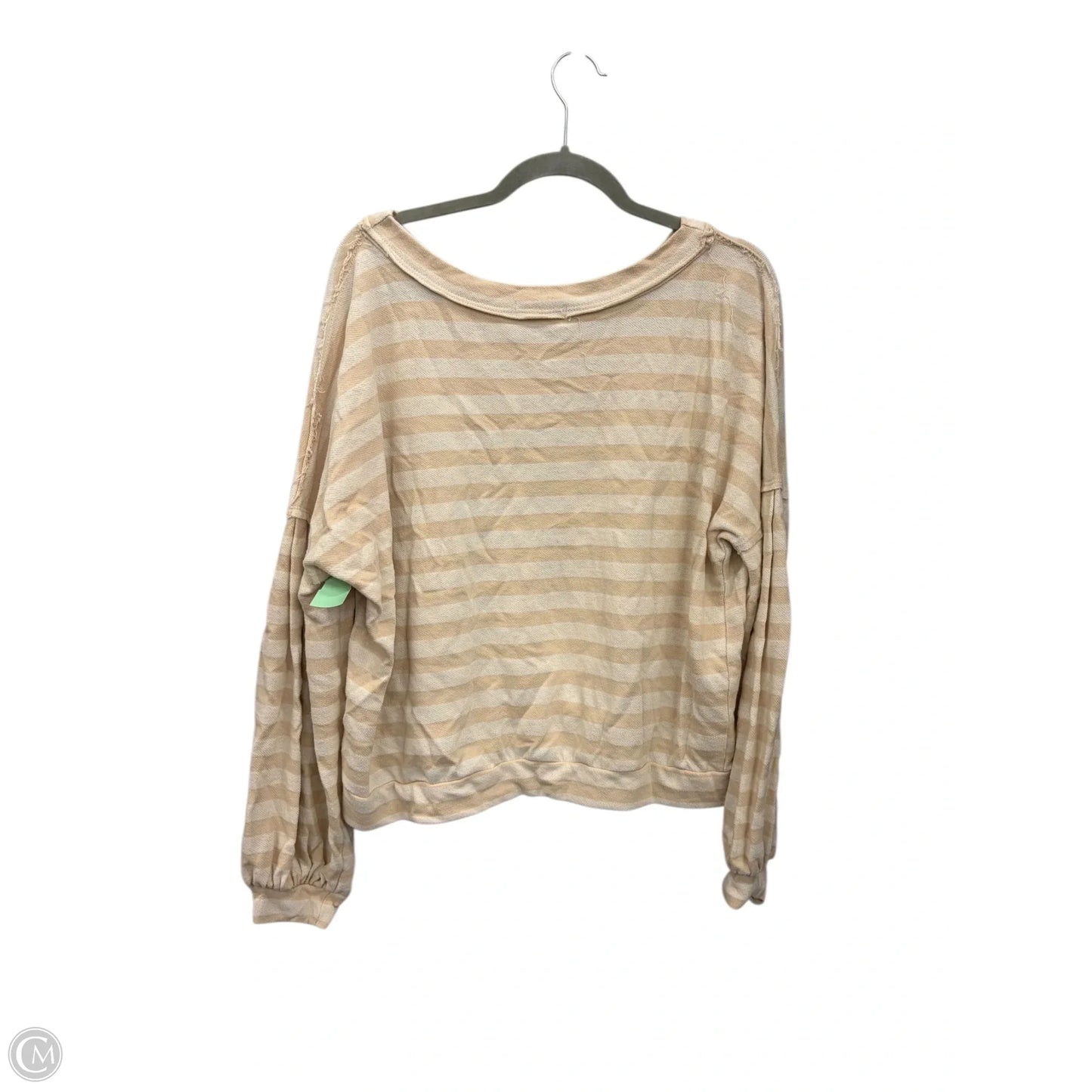 Sweatshirt Crewneck By Clothes Mentor In Striped Pattern, Size: L