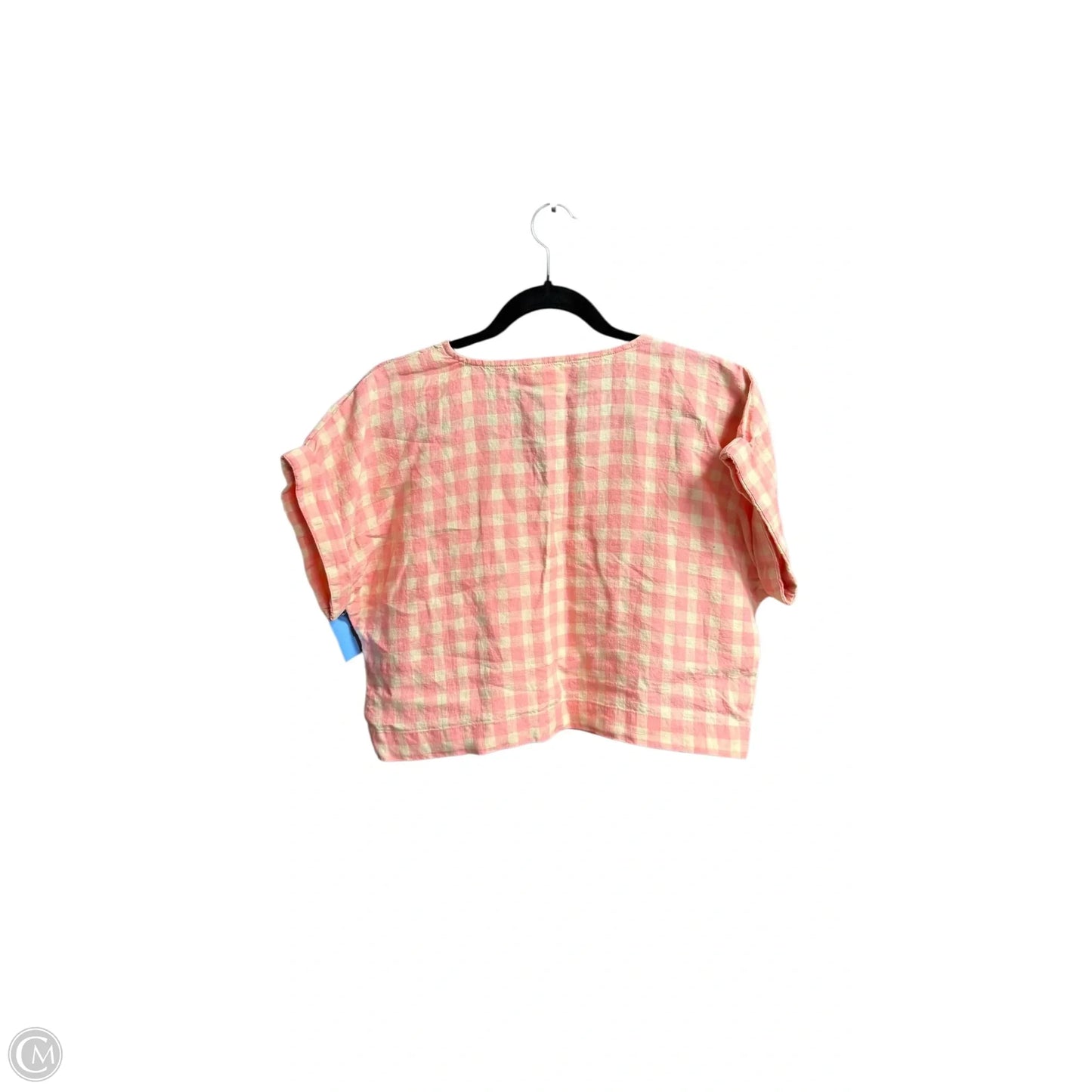 Blouse Short Sleeve By Lou And Grey In Pink, Size: S