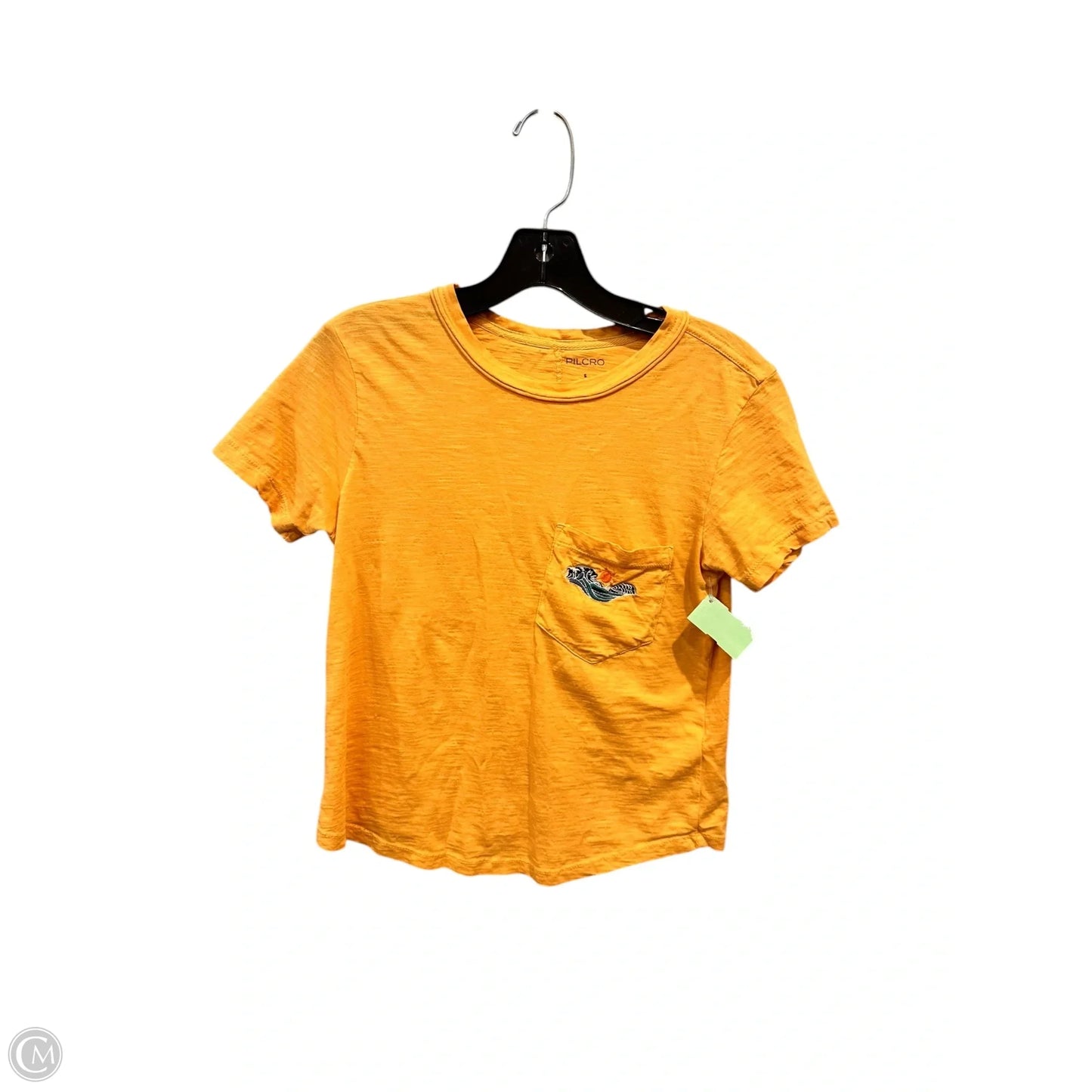Top Short Sleeve By Pilcro In Orange, Size: S