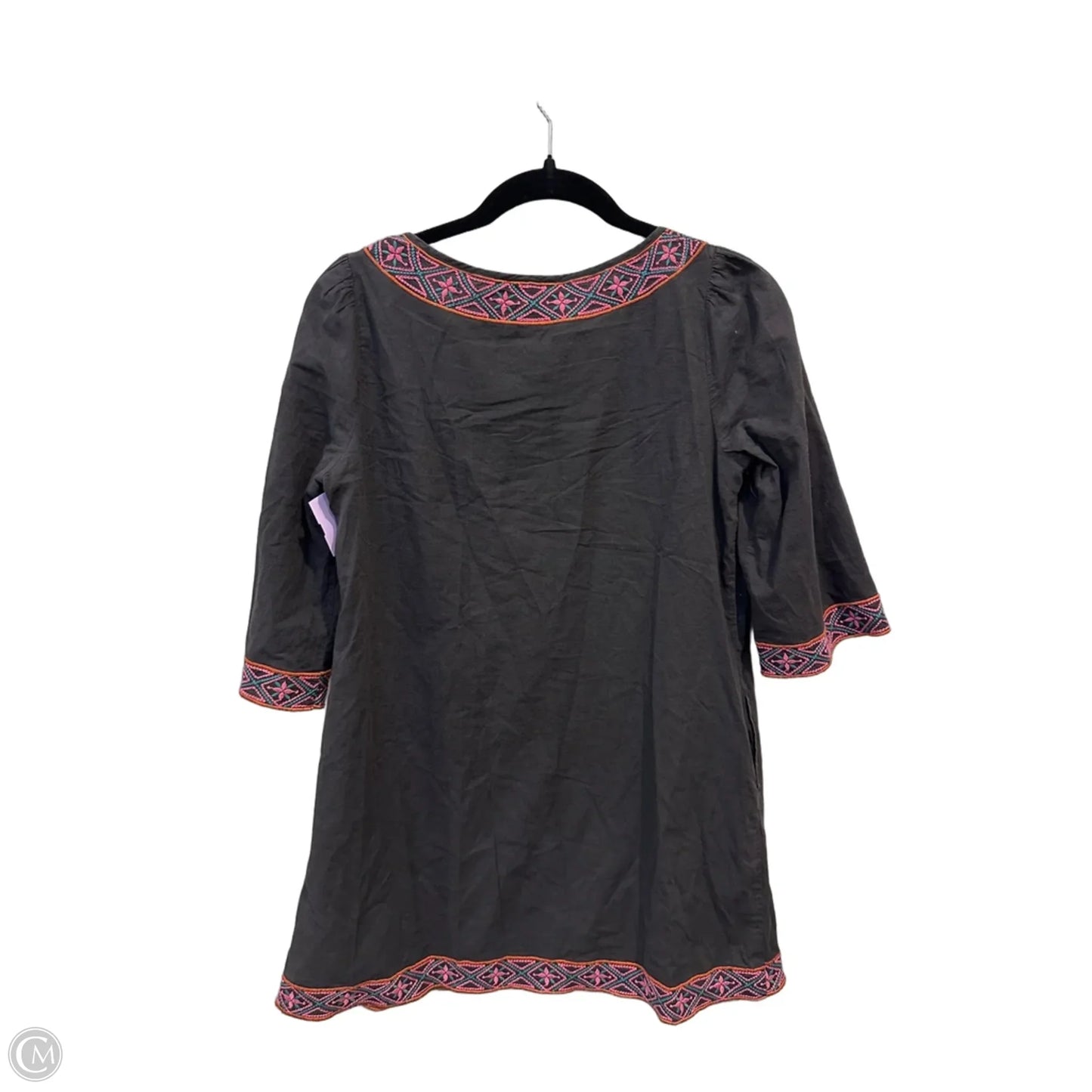 Top Short Sleeve By Twenty One In Grey, Size: S