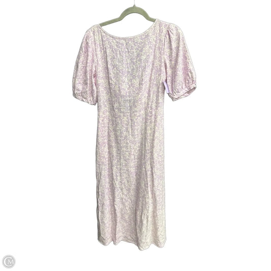 Dress Casual Maxi By Who What Wear In Purple & White, Size: Xs