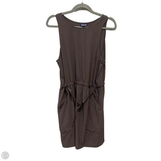 Athletic Dress By Patagonia In Grey, Size: M