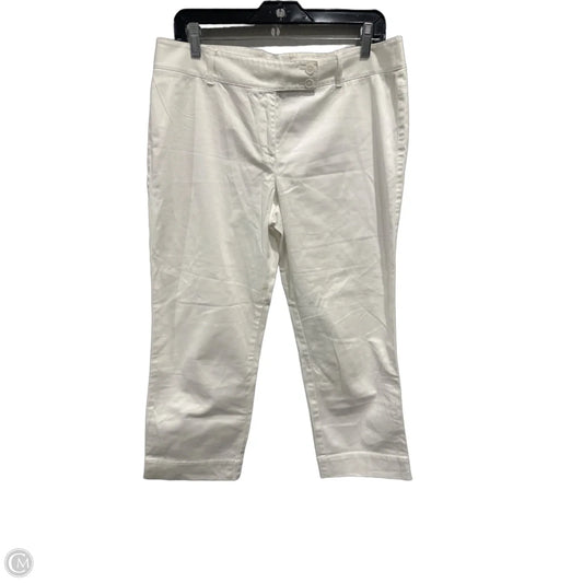 Pants Wide Leg By Loft In White, Size: 10