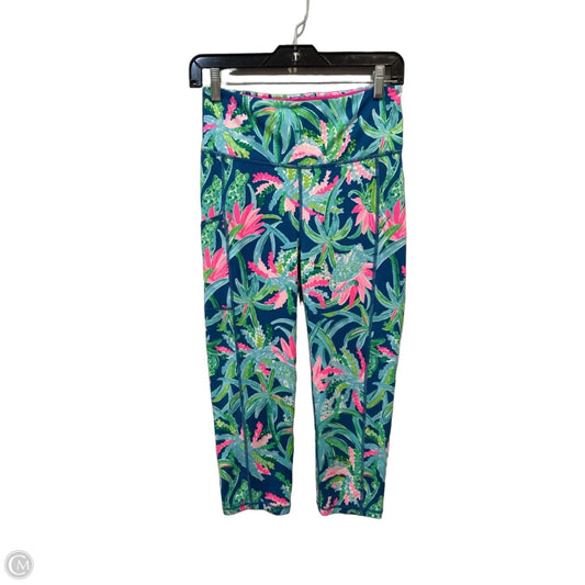 Pants Designer By Lilly Pulitzer In Tropical Print, Size: M