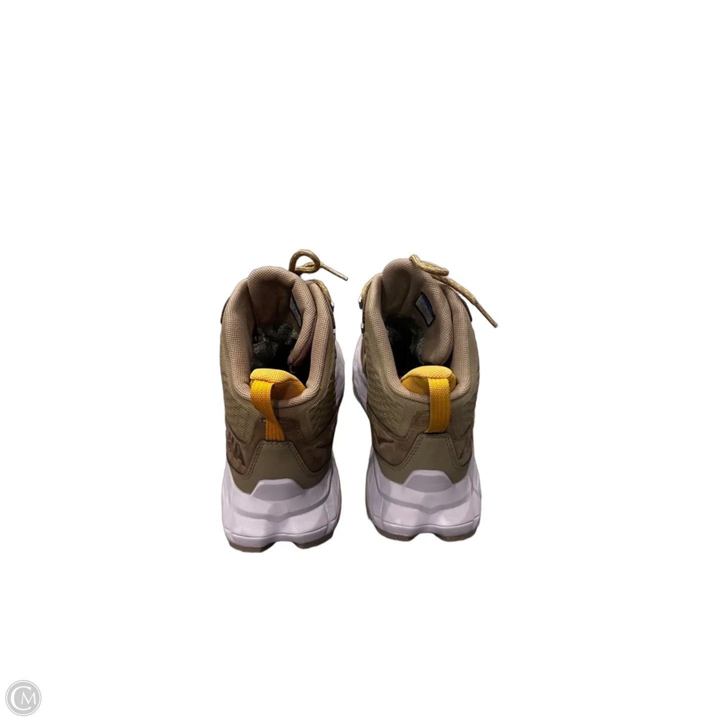 Shoes Hiking By Hoka In Tan, Size: 8
