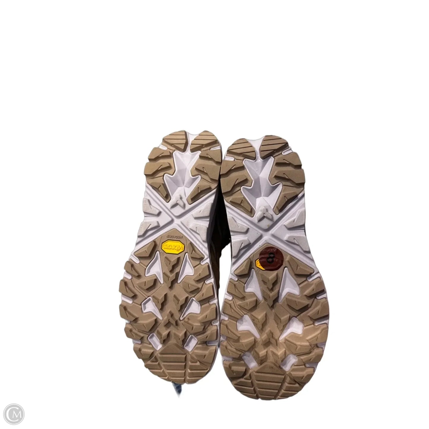 Shoes Hiking By Hoka In Tan, Size: 8