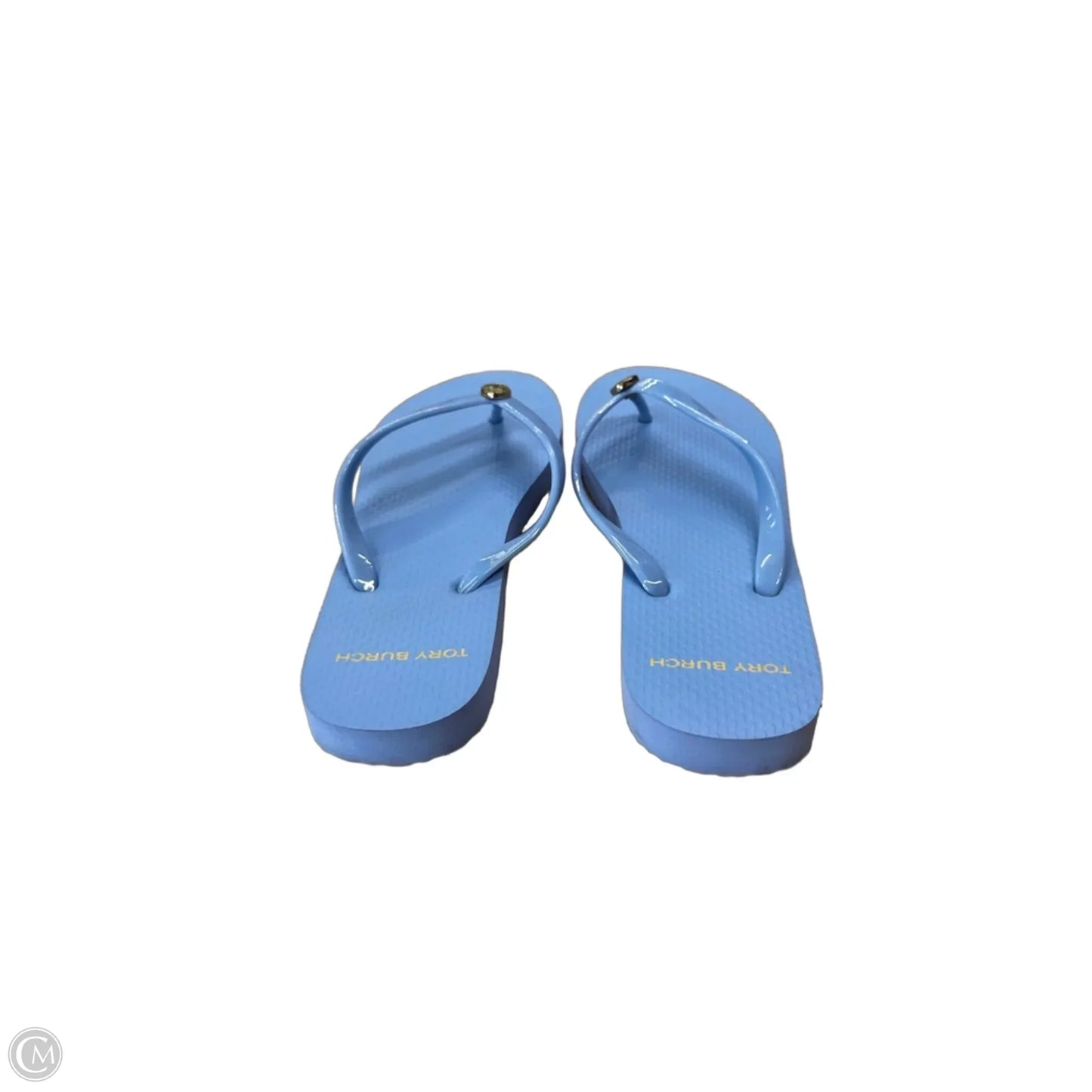 Sandals Designer By Tory Burch In Blue, Size: 6