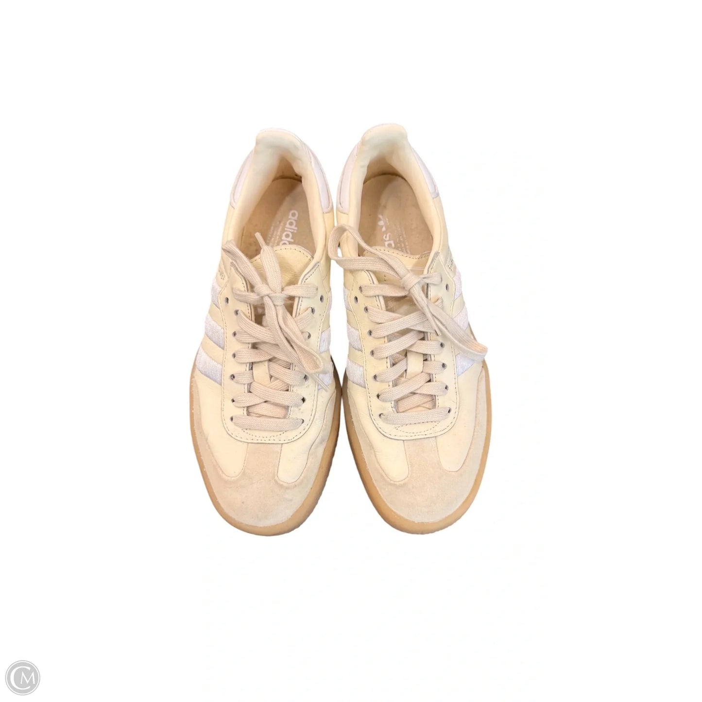 Shoes Sneakers By Adidas In Tan, Size: 7