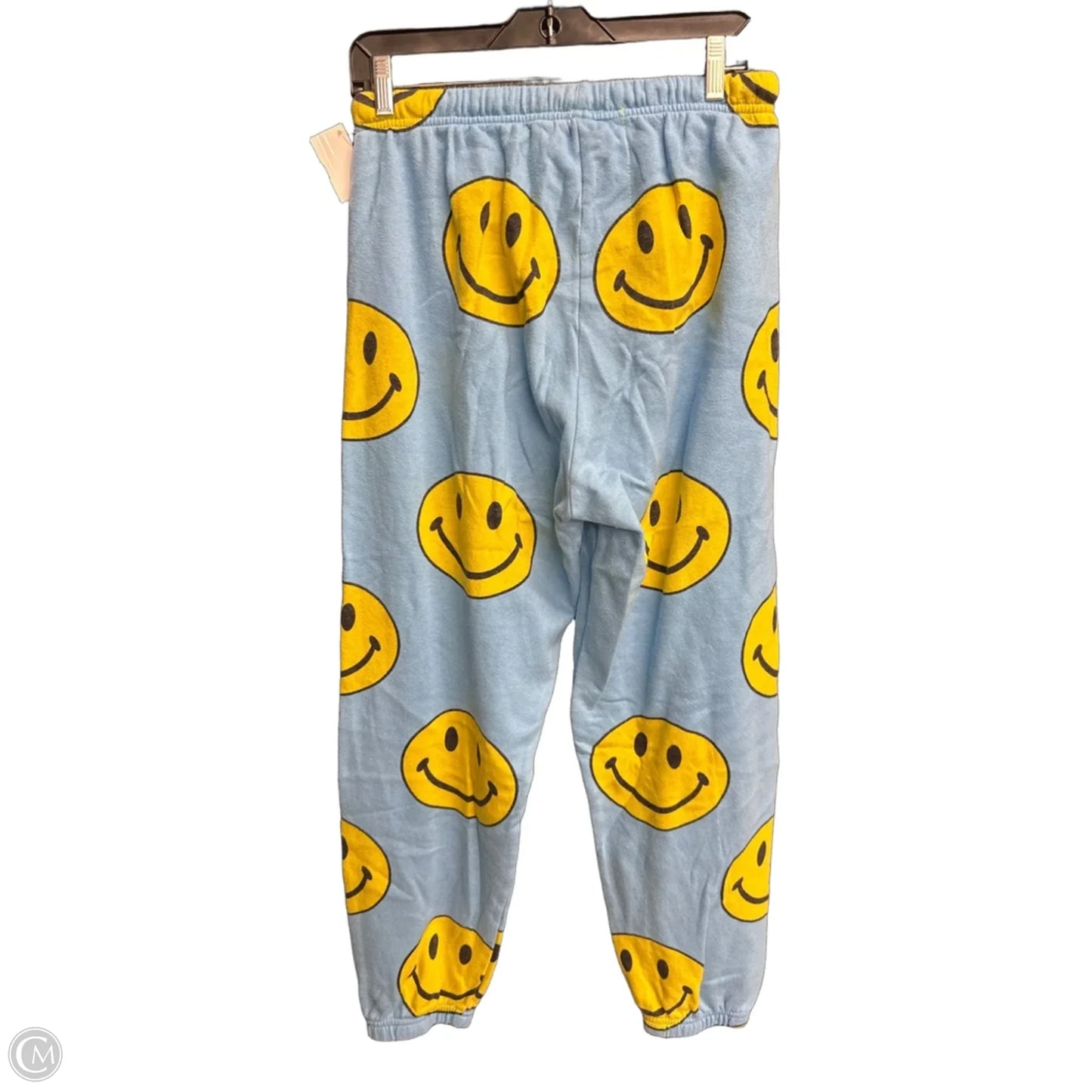 Pants Lounge By Clothes Mentor In Blue & Yellow, Size: M