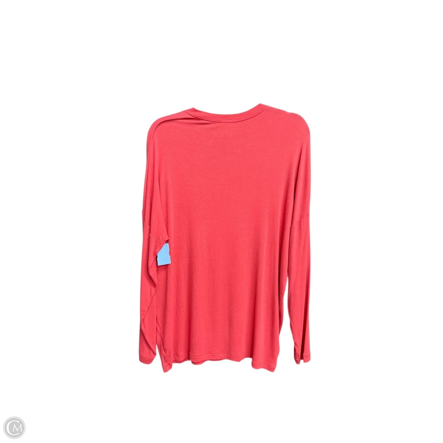 Top Long Sleeve Basic By Cabi In Pink, Size: M