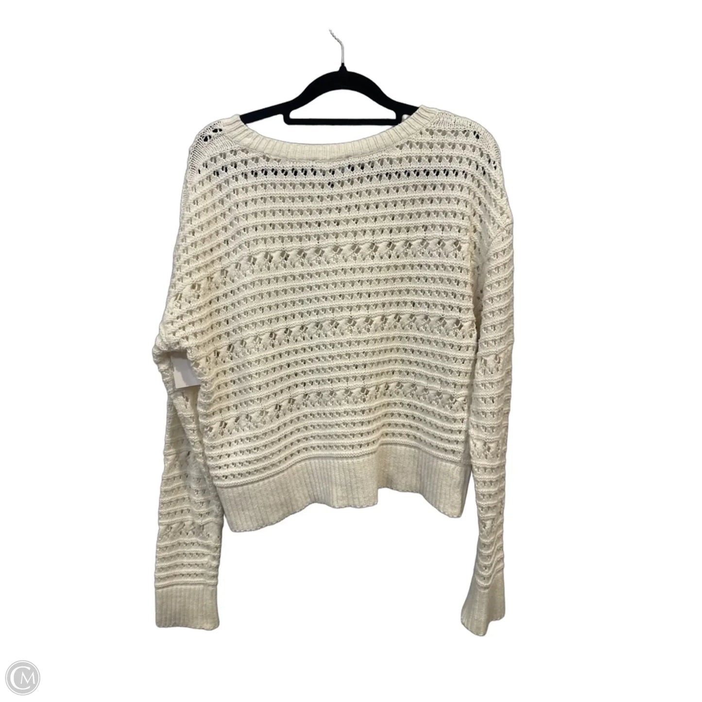 Sweater By Express In White, Size: S
