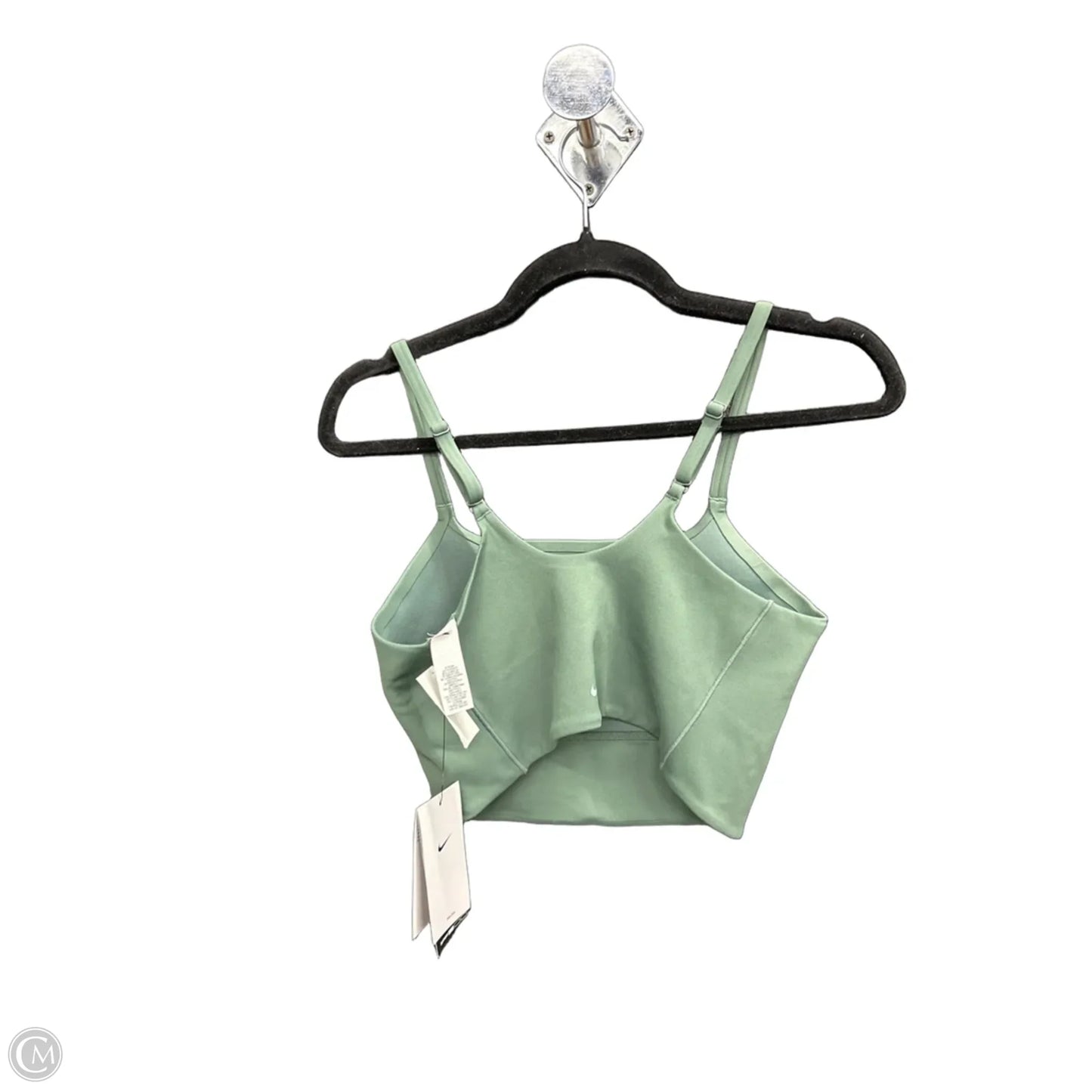 Athletic Bra By Nike Apparel In Green, Size: M