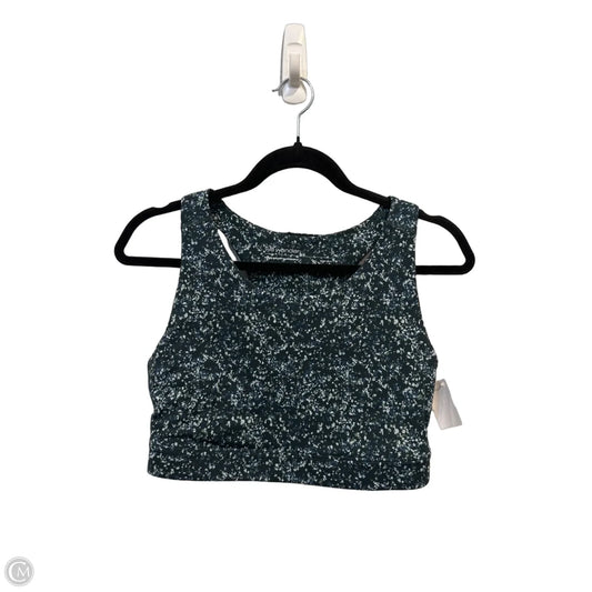 Athletic Bra By Clothes Mentor In Blue & Green, Size: L