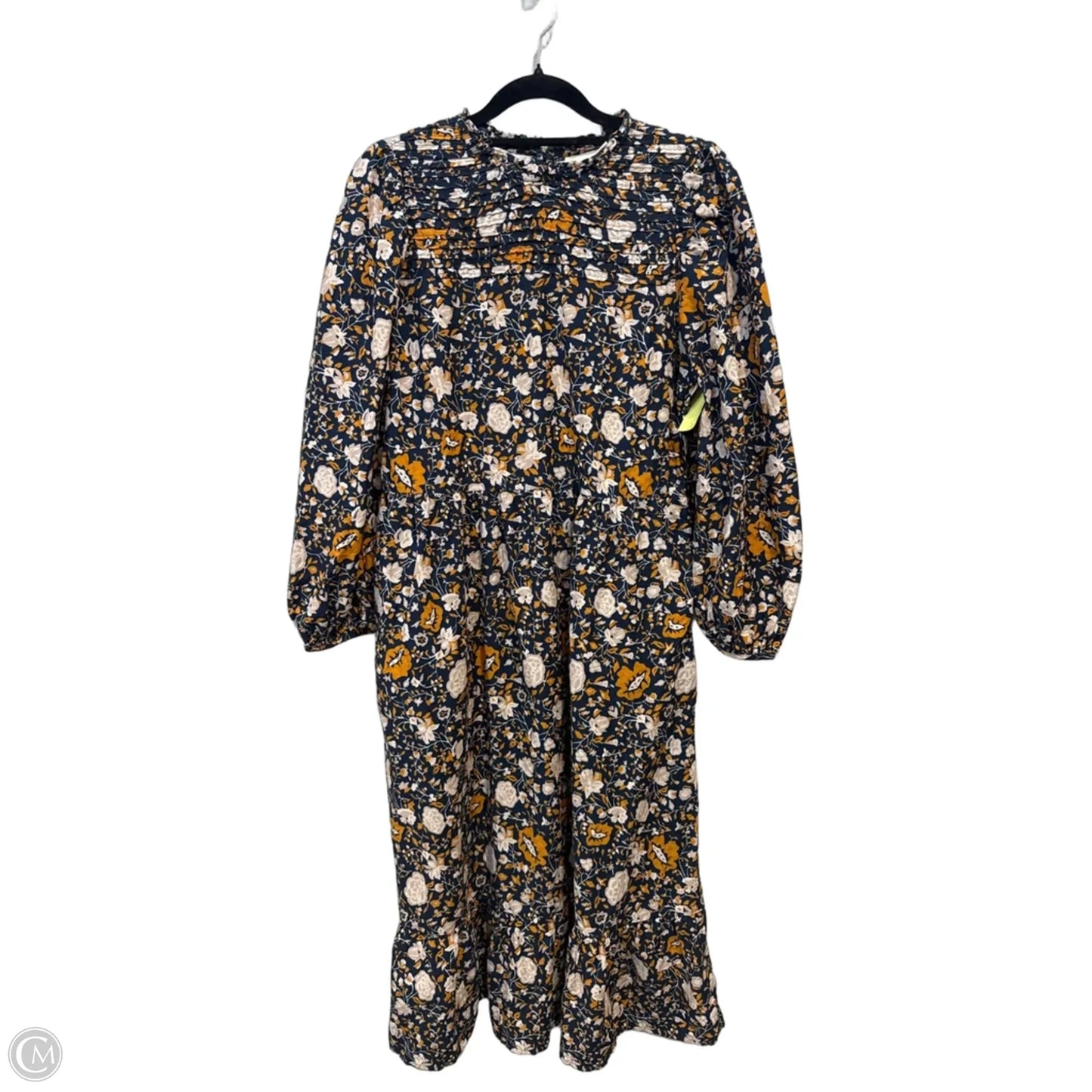 Dress Casual Midi By Universal Thread In Floral Print, Size: S