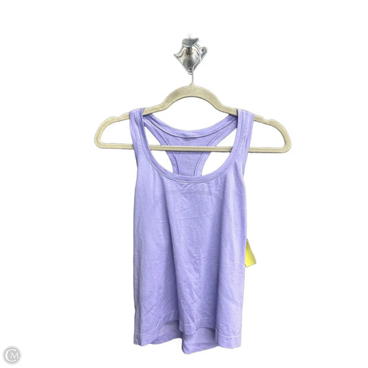Athletic Tank Top By Lululemon In Purple, Size: S