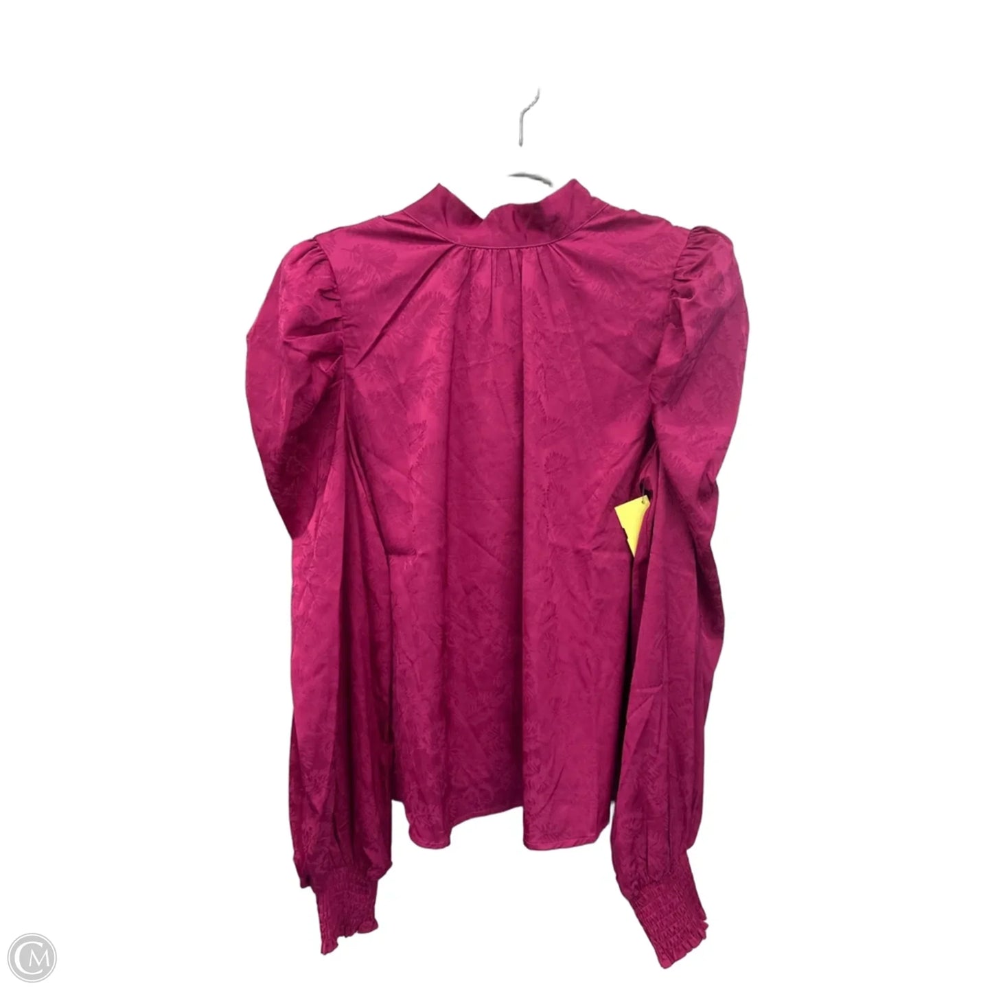 Blouse Long Sleeve By Flying Tomato In Pink, Size: L