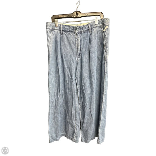 Jeans Wide Leg By Madewell In Blue Denim, Size: 8