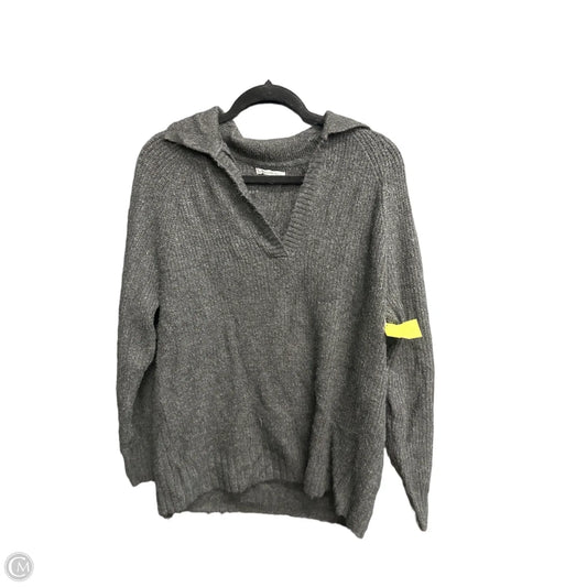 Sweater By American Eagle In Black & Grey, Size: Xs