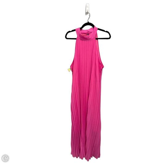 Dress Casual Maxi By Clothes Mentor In Pink, Size: 4x