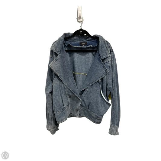 Jacket Denim By Oddi In Blue Denim, Size: 3x