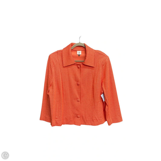Blazer By Cabi In Orange, Size: Xl