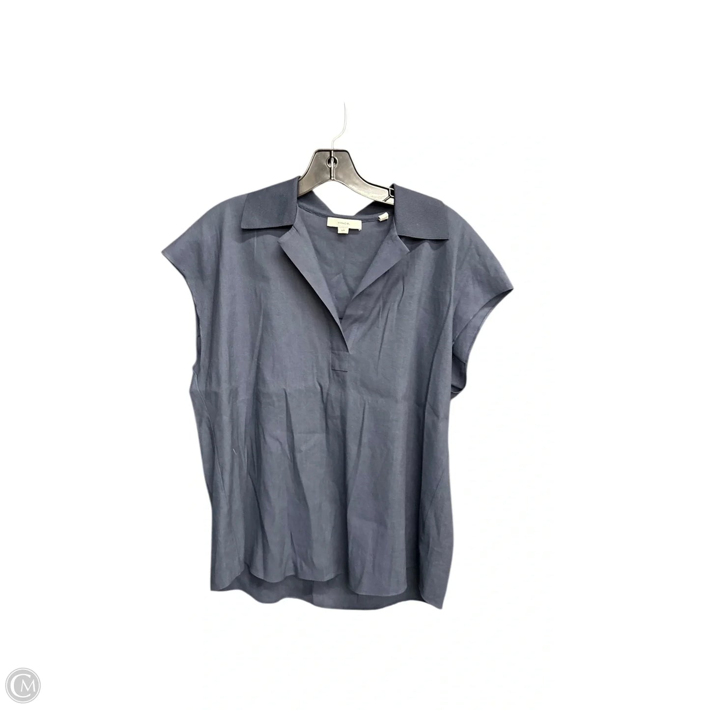 Top Sleeveless By Vince In Navy, Size: M