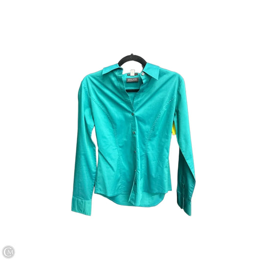 Top Long Sleeve By New York And Co In Blue, Size: S