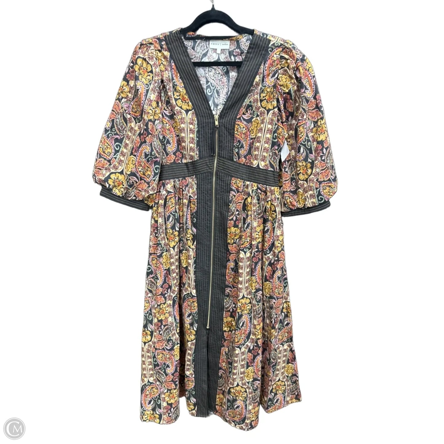 Dress Casual Maxi By Entro In Paisley Print, Size: M