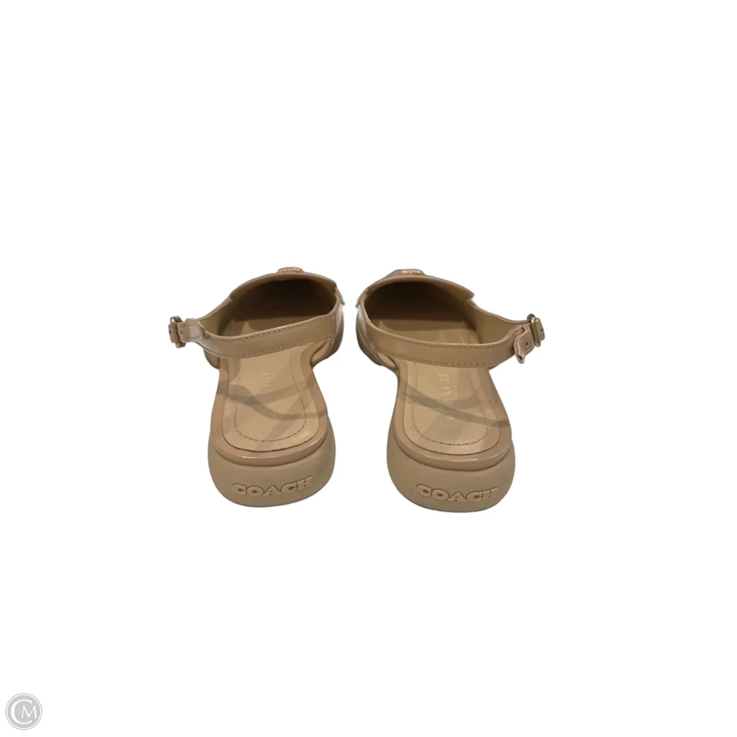 Shoes Designer By Coach In Tan, Size: 7