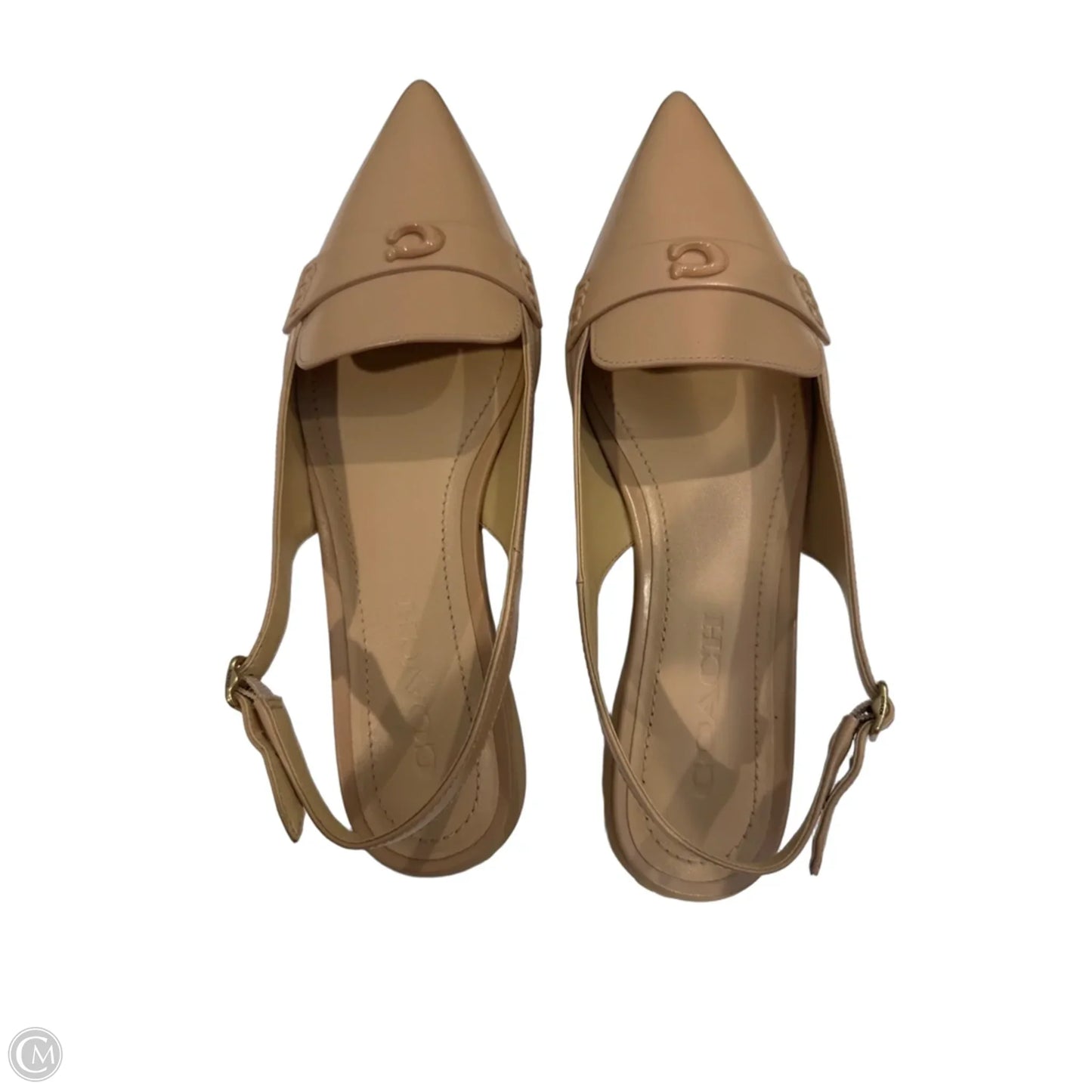 Shoes Designer By Coach In Tan, Size: 7