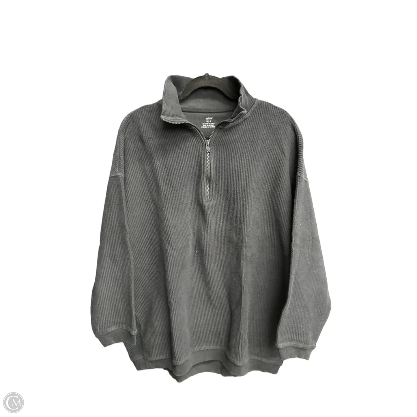 Sweatshirt Collar By Aerie In Black, Size: M