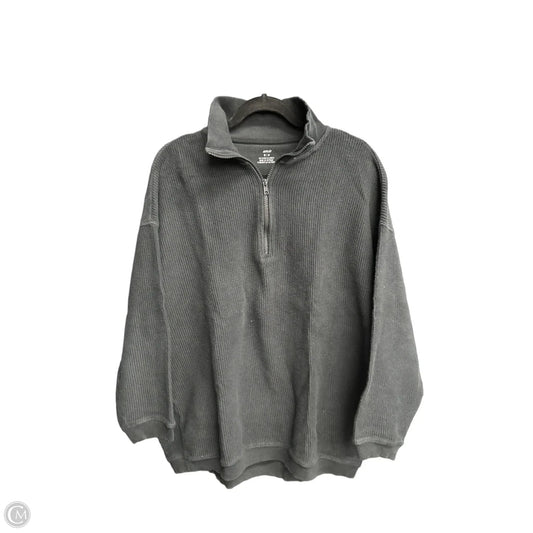 Sweatshirt Collar By Aerie In Black, Size: M