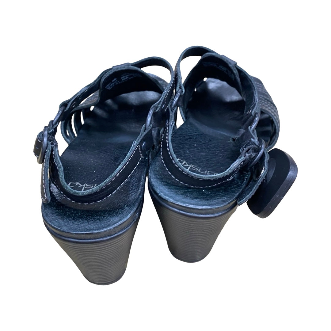 Shoes Heels Block By Dansko In Black, Size:9
